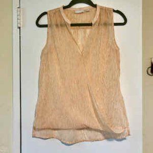 New York & Co Sheer  Sleeveless Top